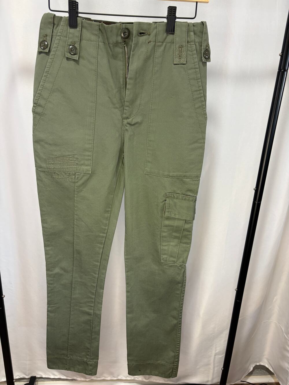Marc Jacobs Women’s Cargo Pants Size 0 Olive Green Utility Military NWT